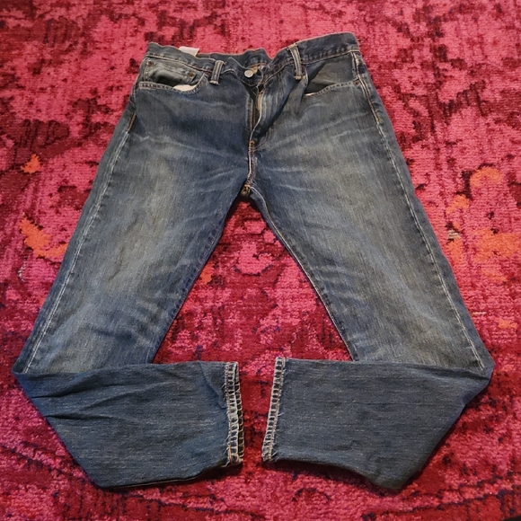 Levi's Men's Straight Blue Jeans - Picture 1 of 6